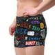 thumbnail image 2 of Fotbe Basketball Calzoncillos Tipo Boxer con Bolsa de Soporte Total para Hombre, X-Temp Fresco, Transpirable y de Secado Rápido-Small, 2 of 5
