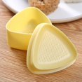 thumbnail image 4 of Lishi Triangle Rice Ball Mold Set - 10 Pieces, Perfect for Bento and Japanese Boxed Meals (Beige), 4 of 5