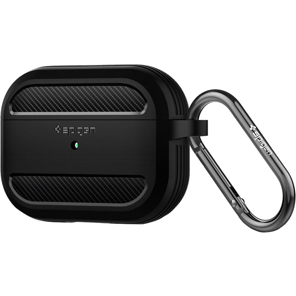 Spigen Asd00540 Apple Airpods Pro Case Rugged Armor Matte Black Walmart Com