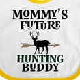 thumbnail image 4 of Inktastic Mommy Hunting Buddy Archery Boys or Girls Baby Bib, 4 of 4