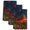 Blue, variant on Southwestern Desert Kitchen Towels Set of 3, Cactus Botanical Starry Sky Moon Absorbent Dish Towels for Kitchen, Microfiber Hand Towel, Quick Drying Tea Towel for Cleaning Decorative Dishcloths