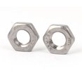 thumbnail image 2 of Tuerca hexagonal de acero inoxidable M6 304, 50 piezas para tornillo y perno, 2 of 3