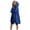 C-Blue616, variant on DHFJKG Womens Zip Up Long Hoodies Solid Color Mid-Length Hooded Jacket With Pockets Winter Leisure Coat