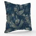 thumbnail image 3 of The Cozy Creations Set of 2 Indigo Blue Throw Pillow Covers 16x16 inch Decorative Pillow Cases Cushion Covers, Soft Boho Pillows Set for Couch Sofa Living Room Couch Bedroom Car, 3 of 9
