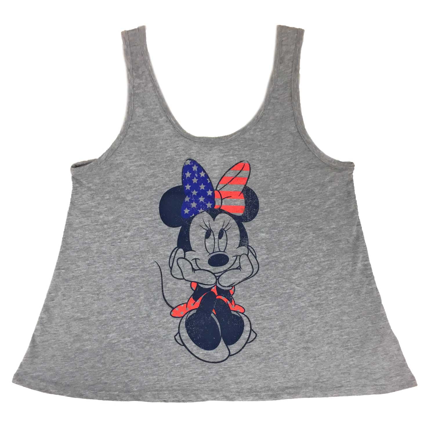 Disney Girls Graphic Tank Top – USA Minnie Design Sizes 4-18