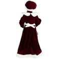 thumbnail image 5 of Northlight Animated and Musical African American Mrs. Claus with Candle Christmas Figure - 16", 5 of 5