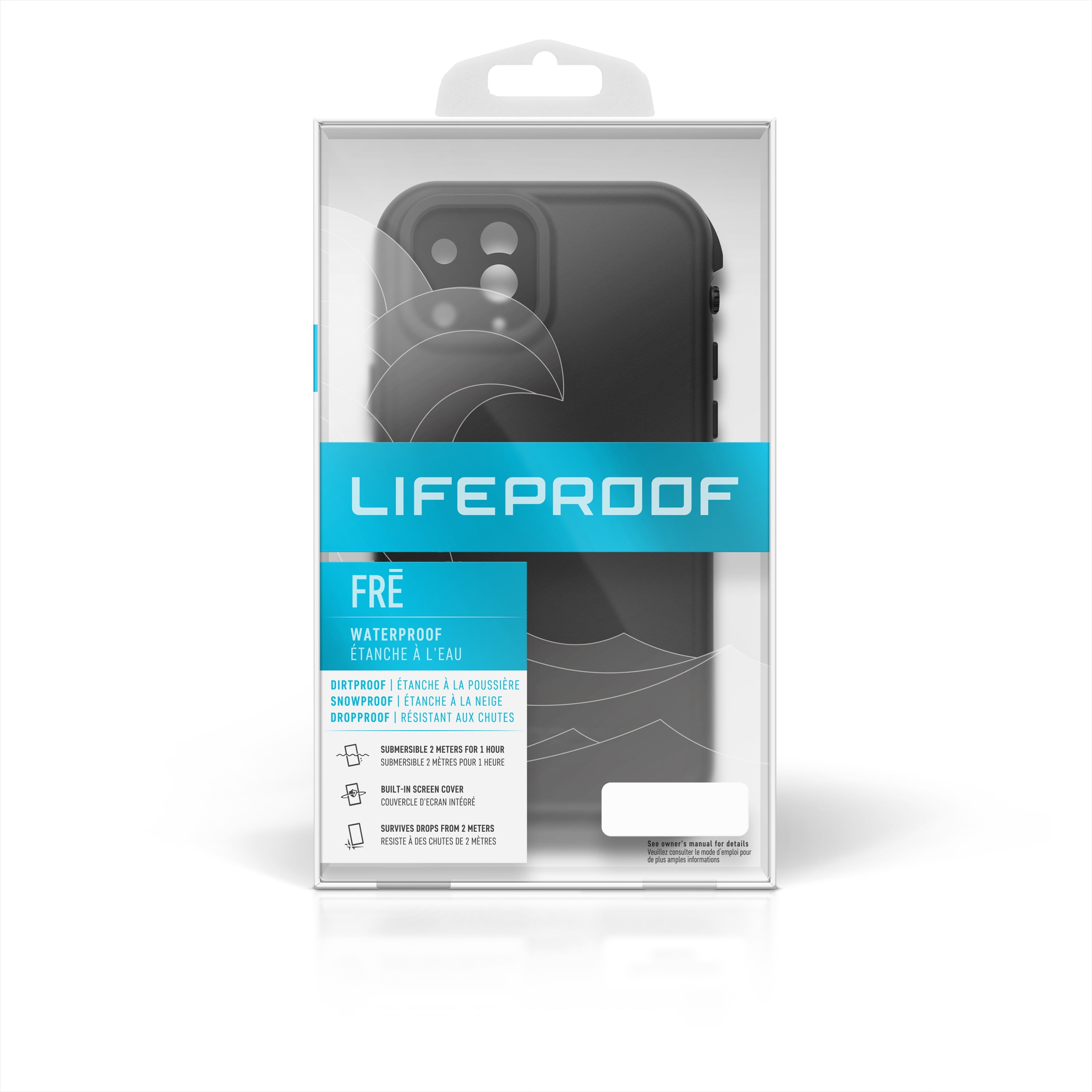 OtterBox LifeProof FRE Series Phone Case for Apple iPhone 11 Pro, Black