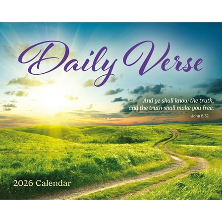 2026 Daily Verse Boxed Calendar, (Paperback)