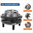 thumbnail image 4 of 513296 Front Wheel Hub and Bearing Assembly Fit For 2013 Infiniti JX35, 19-21 QX50, 14-20 QX60, 07-18 Nissan Altima, 09-14 Maxima, 16-21 Maxima, 09-18 Murano, 13-20 Pathfinder, 11-17 Quest,5Lugs, 4 of 5