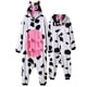 thumbnail image 2 of Mono de Anime de vaca Kigurumis para hombre y mujer, traje divertido y lindo, pijamas de invierno para adultos, atuendo de Festival, disfraces de animales, Mono, 2 of 4