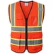 thumbnail image 1 of Chaleco de seguridad Ekksafety EK175 naranja reflectante con 5 bolsillos, 1 of 6