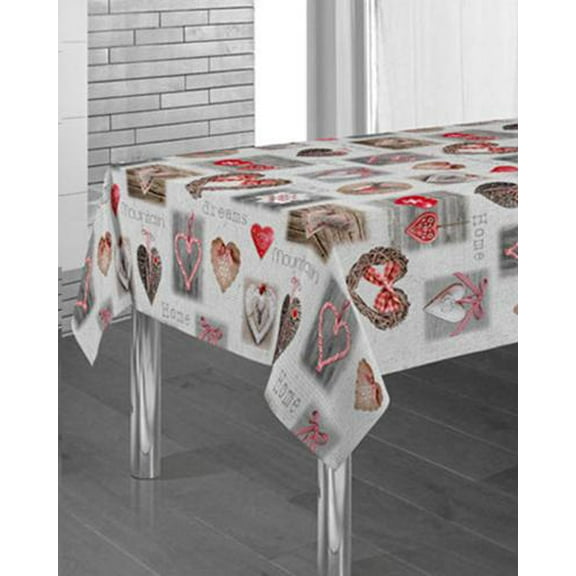 Mountain Dreams 100% Polyester, Stain Resistant Tablecloth 94 x 59 inch