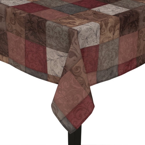 Mainstays Tuscany Fabric Tablecloth
