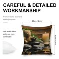thumbnail image 2 of Teddy bear candle rocks linen toss pillowcase decoration pillowcase gifting preferred 24x24 inch cushion cover sofa pillowcase sofa bedroom living room car, 2 of 6