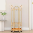thumbnail image 6 of Iron Round Umbrella Stand Rack Standing Umbrella Holder for Hotel Entrance Home gold, 6 of 8