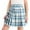 Sky Blue, variant on HAOTAGS Girls Uniform Skirts,High Waisted Athletic School Uniform Skater Skirt Khaki 6
