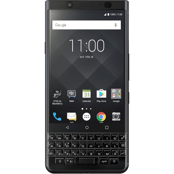 Pre-Owned Blackberry keyone 32GB Smartphone (Unlocked), Silver