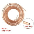 thumbnail image 4 of ASKITO 2 x Copper Nickel Brake Line Tubing Kit 3/16 OD 25 FT Coil Roll All Size Fitting, 4 of 9