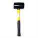 4 Pcs Rubber Mallet Hammer Set Heavy Duty Fiberglass Grip Handle