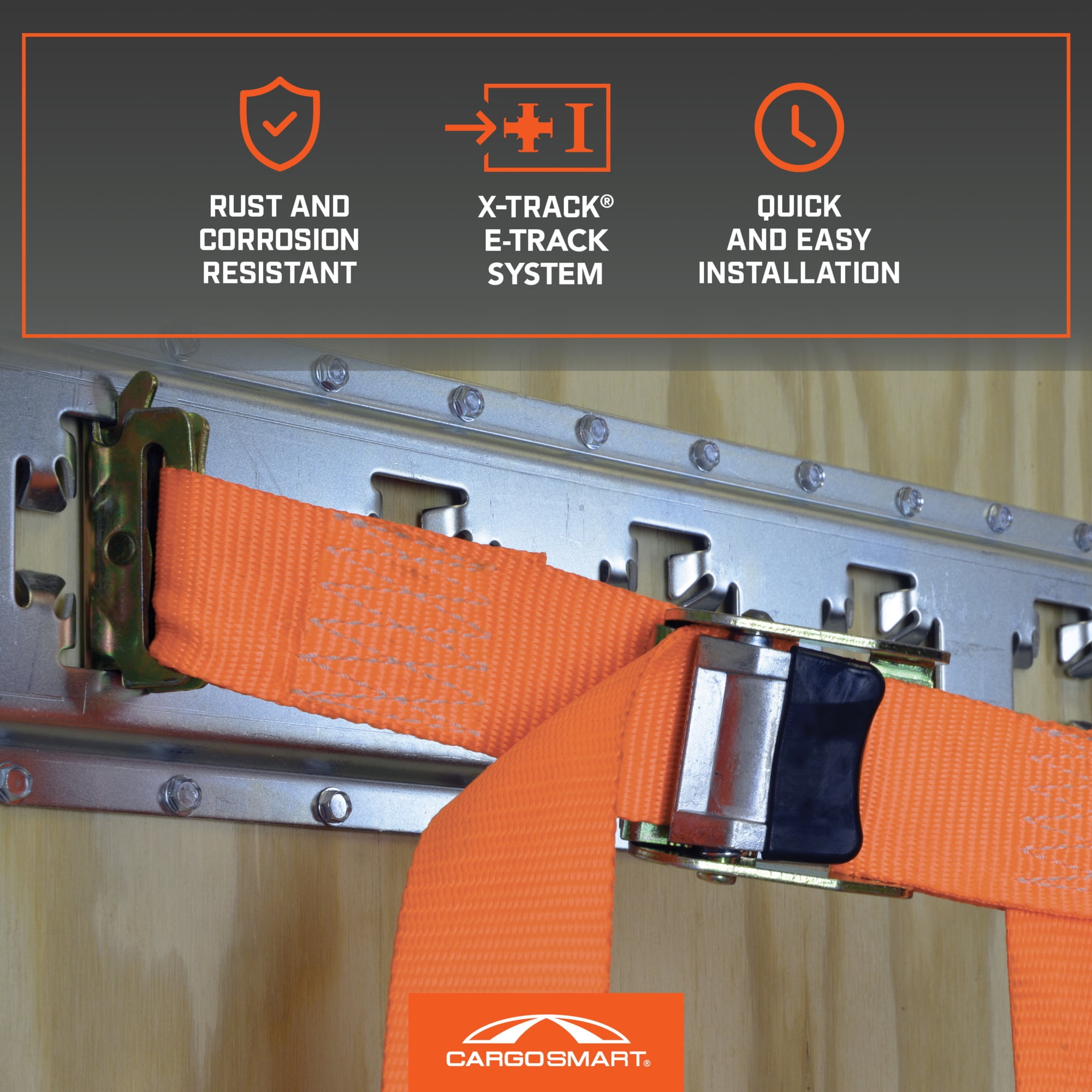 CargoSmart Adjustable Cargo Net, For E-Track and X-Track