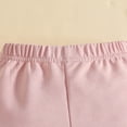 thumbnail image 4 of Sgkm Baby Girl Outfits Summer Toddler Girl Easter Outfit Size 0-4t Top Flared Pants Set Casual Birthday Clothes, 4 of 6