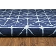 thumbnail image 5 of Linon Home Décor Aspire Area Rug Collection, Navy and Ivory, 5' x 8', 5 of 5