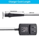 thumbnail image 3 of Cargador de afeitadora 12 V 400 mA Cable de alimentación Adaptador de corriente de repuesto para afeitadora Compatible con afeitadora Braun Serie 7 3 5 9 1 Cargador para 720 760cc 7865cc 790cc 340s 3, 3 of 5