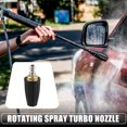 thumbnail image 2 of 4000 PSI Coche Presión Lavadora Giratorio Turbo Boquilla Conector Kit, 2 of 7