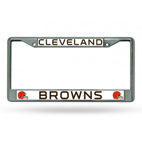 Cleveland Browns Chrome License Plate Frame