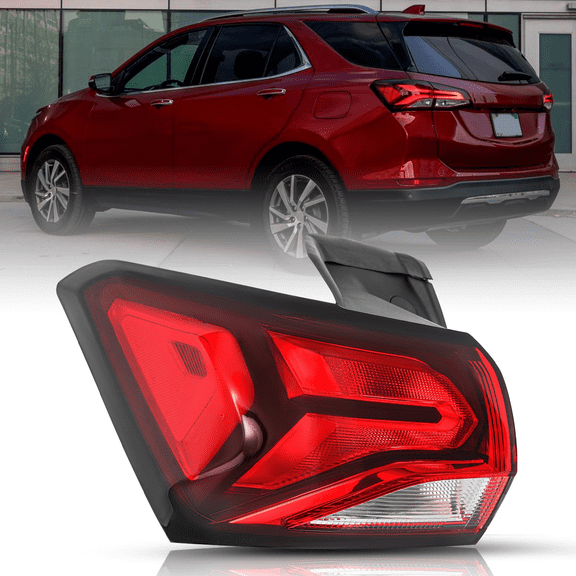 Top Gear Motors 2022–2024 Chevrolet Equinox Left Driver Side Outer Tail Light