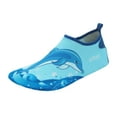 thumbnail image 7 of FINALGANG Girls Boys Water Shoes Toddler Kids Dinosaur Print Shoes Slip On Quick Dry Adjustable Fit Shoes For Casual Daily Beach Pool Outdoor Wear Fashionable Footwear, 7 of 7