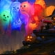 thumbnail image 5 of Luces de cadena de calavera de Halloween 10 LED Luces de esqueleto fantasma con pilas Luz colgante d Abanopi Luz LED, 5 of 7