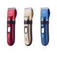 thumbnail image 5 of Set de corte de pelo eléctrico recargable USB JINKE Rojo/Tipo C, 5 of 5