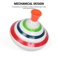 thumbnail image 4 of Push Down Spinning Top Toy with LED and Music Peg-top Hand Spinning Gyro Toy Gift for Kids, 4 of 9
