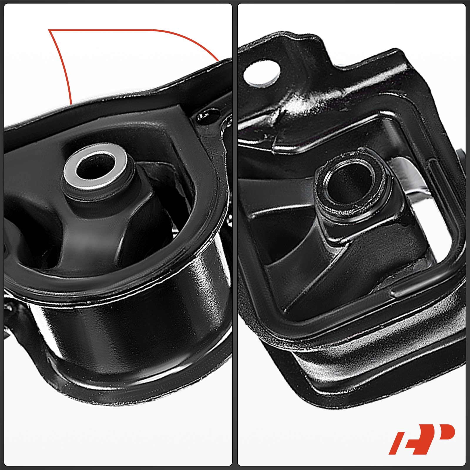 A-Premium 4PCS Engine Motor Mount and Transmission Mount Kits Compatible with Honda Accord 1998 1999 2000 2001 2002 2.3L Automatic Transmission