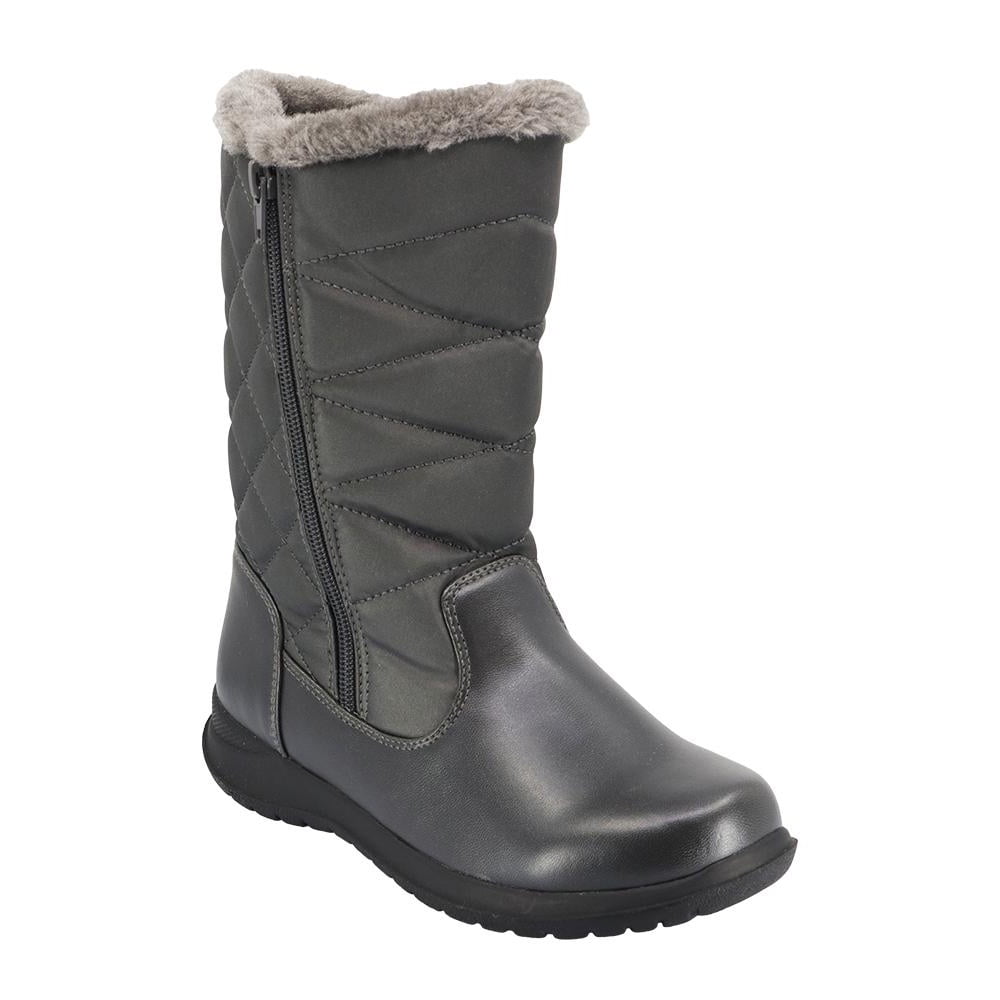 Totes Women's Edgen Waterproof Zip-up Snow Boot - Wide Width Available ...