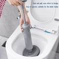 thumbnail image 5 of Eqslft Heavy Duty Toilet Plunger Telescoping Aluminum Handle All-Angle Design Toilet Clog Remover, Heavy Duty Bladder Plunger Effective Toilet Unclogger, 5 of 5