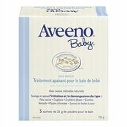 Aveeno Baby Wash Packet Soothing Bath Treatment 3.75Oz X 5Ct, 9-Pack