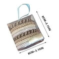 thumbnail image 3 of Diadema trenzada Diadema de goma de alta elasticidad Diadema con cinta de color, 3 of 7