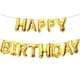 thumbnail image 1 of Guirnalda de Globos Joycard 16" Letras de Papel Metálico Dorado Feliz Cumpleaños, 1 of 7