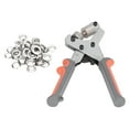 Grommet Tool Kit 10MM 550 Sets of Eye Button Press Handheld Pliers