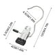 thumbnail image 4 of Xihbxyly Clips de Acero Inoxidable, Percha Compacta para Secar Ropa, Ganchos Multifuncionales de Alta Resistencia, Diseño Giratorio de 360°, Solución de Almacenamiento para Viajes y Campamentos, Esen, 4 of 7