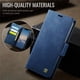 thumbnail image 4 of YEYKX for iPhone 11 Funda para Teléfono con Billetera Magnética de 6,1 Pulgadas, Funda Protectora de Cuero con Función de Tarjetero, Funda con Tapa a Prueba de Golpes, Azul, for iPhone 11, 4 of 11
