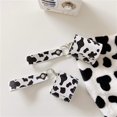 thumbnail image 3 of Creative Cow Spots Pattern Air pods Cover Fashion Cute Leather Case Skin Shockproff Anti-Scratch Earphone Protector Compatible for Airpods Pro Hang Rope, 3 of 8