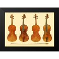thumbnail image 2 of Gibb, William 24x18 Black Modern Framed Museum Art Print Titled - Antique Violins I, 2 of 5