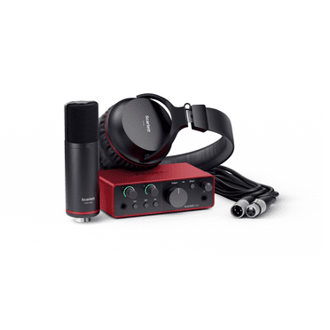 Focusrite Scarlett Solo Studio 4th Gen USB Audio Interface with Scarlett Mic
