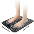 thumbnail image 2 of Portable Intelligent Electronic Muscle Simulator Foot Massager Pulse Massage Pads Foot Reflexology Machine 6 Modes 9 Gears Adjustable Household Practical Tools for Man Woman, 2 of 7