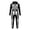 Z64-Black, variant on LILIYA Halloween Skeleton Onesie for Women - Easy Adult Couples Onesie Jumpsuit Long Sleeve Hooded Loungewear for Parties and Photoshoots