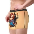 thumbnail image 2 of Saiise Chucky Ac Men's Underwear Boxer Briefs Cotton Trunks Short Leg Underwear (S-XXL), 2 of 7