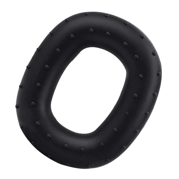 Fortalecedor de agarre de mano, pelota de agarre para entrenamiento de dedos, estirador de muñeca Negro 60 a 70LB